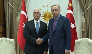 Offensive turque: Pence à Ankara pour tenter d'arracher un cessez-le-feu