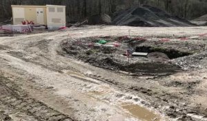Bonneville : le chantier de la nouvelle aire d'autoroute
