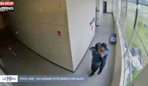 États-Unis : Un professeur évite une fusillade grâce à un câlin (vidéo)