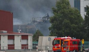 Lubrizol : l'incendie s'est déclaré hors du site, selon le PDG