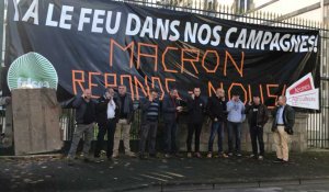 « Macron réponds nous »: Les agriculteurs de la FDSEA téléphonent à l'Elysée