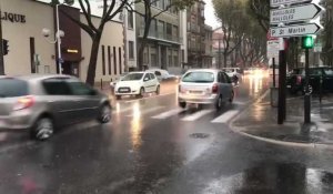 Pluies torrentielles sur Perpignan