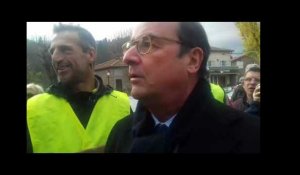 François Hollande face aux gilets jaunes