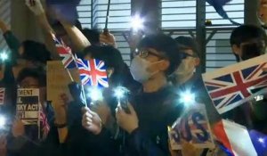 Hong Kong : des manifestants réclament l'aide du Royaume-Uni