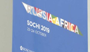 Le premier sommet Russie-Afrique s'ouvre à Sotchi