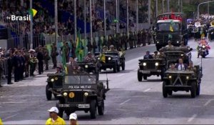 Le Brésil célèbre son indépendance avec une parade militaire