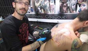Salon du tatouage à Calais : rencontre avec un tatoueur