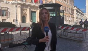 A Rome, l'extrême droite mobilisée face à Giuseppe Conte