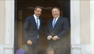 Pompeo rencontre le Premier ministre grec Mitsotakis