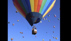 La balloon Fiesta à Albuquerque (Nouveau-Mexique), un spectacle fabuleux