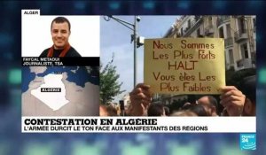 Contestation en Algérie : "Les autorités veulent arriver aux élections malgré les circonstances"