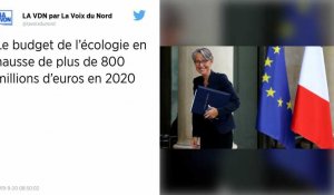 Le budget de l'écologie en hausse de plus de 800 millions d'euros en 2020