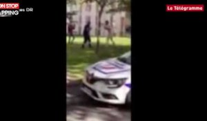 Quimper : Combat de boxe entre un policier et un jeune en pleine rue (Vidéo)