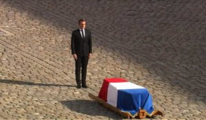 Hommage Chirac: honneurs funèbres militaires aux Invalides (2)