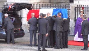 La cérémonie en hommage à Jacques Chirac à Paris