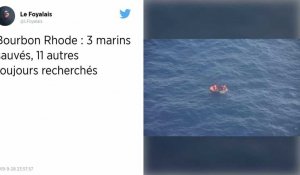 Un mort et dix disparus après le naufrage du remorqueur Bourbon Rhode dans l'Atlantique