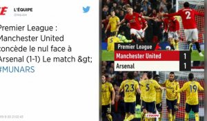 Premier League : Match nul logique dans le choc entre Manchester United et Arsenal