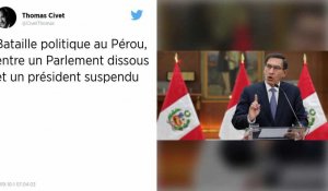 Pérou : Le président dissout le Parlement, les députés le suspendent et nomment une présidente intérimaire