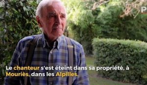 Il y a un an jour pour jour mourrait Charles Aznavour