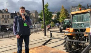 Le Mans. Manifestation des agriculteurs 