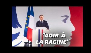 Macron promet &quot;un combat sans relâche&quot; contre &quot;l&#39;hydre islamiste&quot;