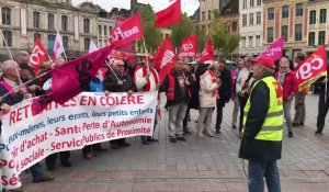 Près de 500 retraités manifestent à Lille