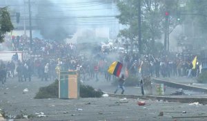 Troubles en Equateur: incidents devant le Parlement