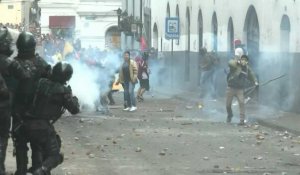 Equateur : incidents à Quito entre des manifestants et la police