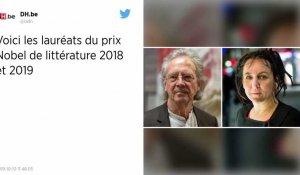 Le prix Nobel de littérature pour la Polonaise Olga Tokarczuk et l'Autrichien Peter Handke