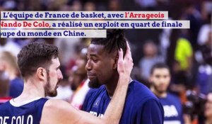 Basket: les Bleus et l'Arrageois Nando De Colo en demi-finale de la Coupe du Monde