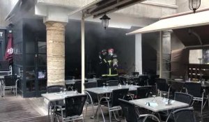 Millau : incendie au restaurant Côté Marché