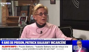 VIDEO. Patrick Balkany en prison : Isabelle Balkany se dit "bouleversée et meurtrie" après l'incarcération de son mari