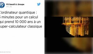L'ordinateur quantique : 3 minutes pour un calcul qui prend 10 000 ans à un super-calculateur classique