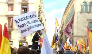 Septième nuit consécutive de mobilisation à Barcelone