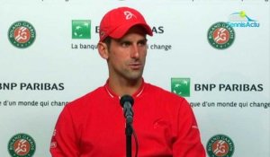 Roland-Garros 2020 - Novak Djokovic : "Pouvez-vous me dire s'il y a une raison pour laquelle on doit garder les juges de ligne, mis à part la tradition de ce sport"