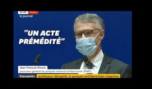 Conflans-Sainte-Honorine: les précisions du procureur antiterroriste sur l’attentat