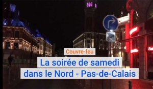 Couvre-feu: la soirée de samedi soir dans le Nord-Pas-de-Calais