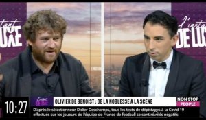 L'instant de Luxe : Olivier de Benoist évoque son "burn-out" grave sur scène (vidéo)