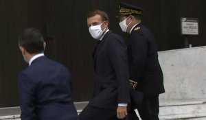 Bobigny: Macron vient présider une séance de la cellule de lutte contre l'islamisme