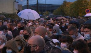 Plusieurs milliers de personnes pour une marche silencieuse à Conflans-Sainte-Honorine