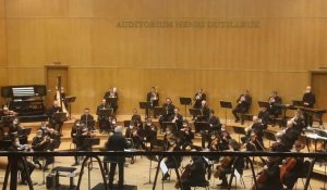 Extrait du premier concert de la saison de l'orchestre de Douai