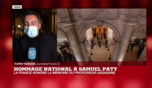 Hommage national à Samuel Paty : ce qu'il faut retenir de la cérémonie
