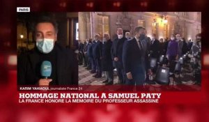 Hommage national à Samuel Paty : "Emmanuel Macron a rendu un hommage vibrant"