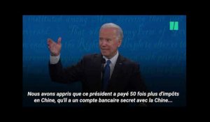 Au débat, Trump attaque Biden sur les affaires de son fils Hunter