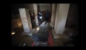 Egypte : 59 sarcophages intacts découverts dans la nécropole de Saqqarah