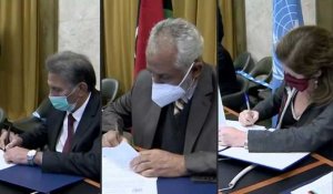 Libye: les parties en conflit signent à Genève un cessez-le-feu "permanent"