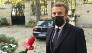 Attentat à Vienne: "Nous ne céderons rien" (Macron)