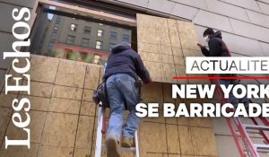 New York se barricade par crainte d'émeutes post-électorales