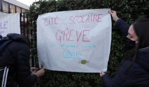Roubaix : grève des professeurs du lycée Baudelaire