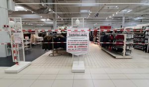 Auchan Leers : la grande distribution s'adapte à la fermeture des rayons non essentiels